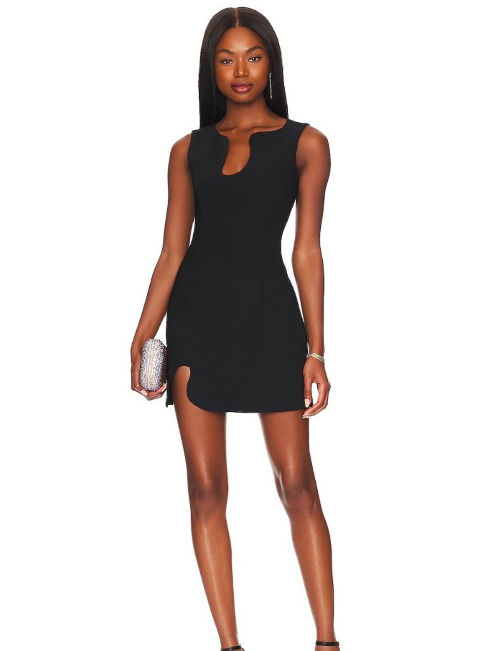 Amanda Uprichard Puzzle Dress in Black